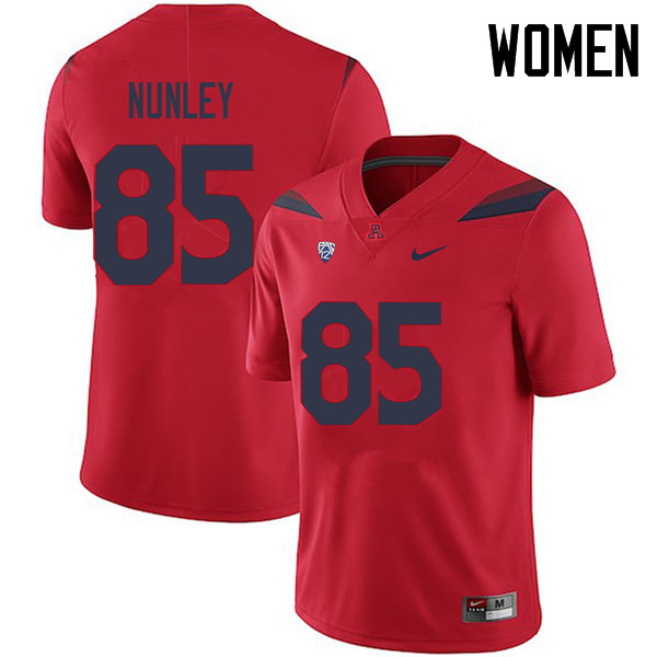 Women #85 Jamie Nunley Arizona Wildcats College Football Jerseys Sale-Red - Click Image to Close
